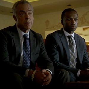 Still of Jamie Hector and Titus Welliver in Bosch 2014