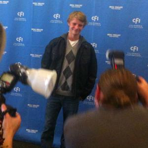 Talon Ackerman at the premiere of the movie Contest where he plays the character of Will Turkin