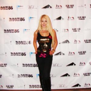 Recording Artist and Actress Aria Johnson at the Party Girls Premier 2012.