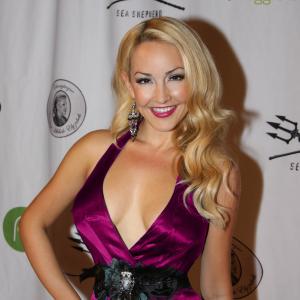Recording Artist and Actress Aria Johnson at the Sea Shepherd charity event