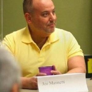 Joe Mannetti making a special guest appearance on a literary panel in Connecticut 2011