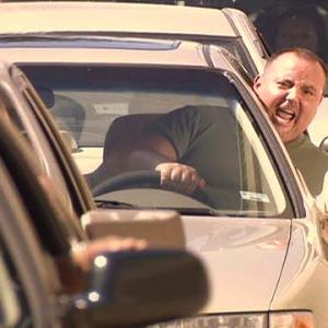 More road rage as the angry commuter in Lost In Transit The Junkyard Willie Movie