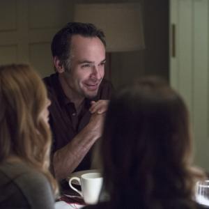 Still of Paul Blackthorne and Caity Lotz in Strele (2012)
