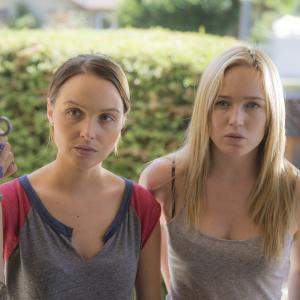 Still of Caity Lotz and Camilla Luddington in The Pact II (2014)