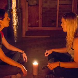 Still of Caity Lotz and Camilla Luddington in The Pact II 2014