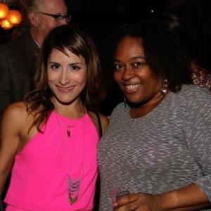Actress Adrieanne Perez and Kimberley Browning Wardy Event at Sadie Lounge in Los Angeles, CA 2015