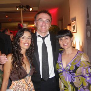 Seli Marset Danny Boyle and Bianca Bagatourian at BAFTA LA