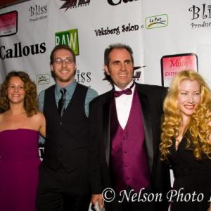 Jamie Wilson, Paul Major, Thom Mulligan, Kari Nissena at the Callous DVD Release Party