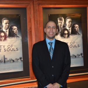 Director Jason Baustin at the premiere of City of Lost Souls at AFI Silver Theatre