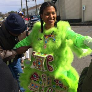Hand Sewn Beadwork and Costume Design New Orleans Mardi Gras Indian Tradition Carnival 2015 Design by Chief Marlon Sennette