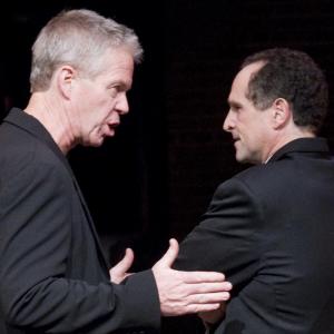 As Shylock making the deal with Antonio, 