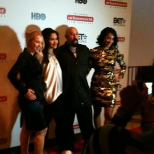 Cristos at Tunnel Vision Premiere  NYC With Leslie Mills Ion Overman and Delila Vallot