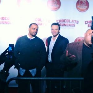 Chris Moss comedian at Red Carpet Premiere of Chocolate Sundaes on SHOWTIME.