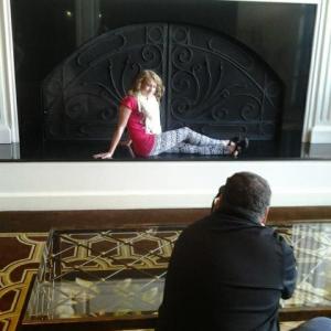 James Magnum Cook shooting Casey Chastain at the Opryland Hotel in 2013!