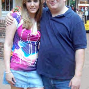 James Magnum Cook with a former Magnum's Models Cover Girl Sarah Hackworth at the 2009 Opryland Hotel Shoot!