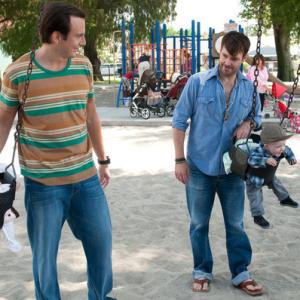 Still of Will Arnett and Will Forte in Up All Night 2011