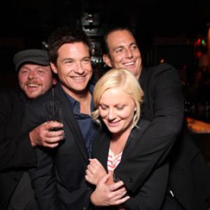 Jason Bateman Will Arnett Simon Pegg and Amy Poehler at event of Extract 2009