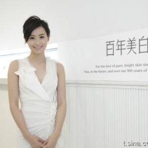 Shiseidos whitening ambassador for Hong Kong