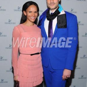 Amanda Luttrell Garrigus and Cameron Silver at Swarovski Press Preview With Cameron Silver At the Beverly Hills Hotel