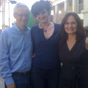 Chieffo Family on Set of Jack and Janet Save the Planet