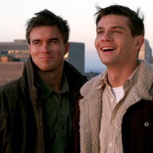 Still of Trent Ford and Rob Mayes in Burning Blue 2013