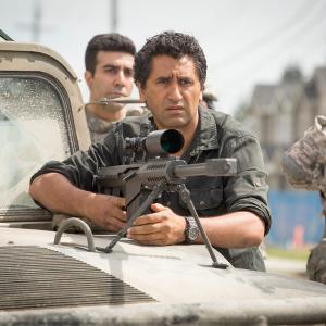 Bobby Naderi and Cliff Curtis in Cobalt episode 5 of Fear the walking dead