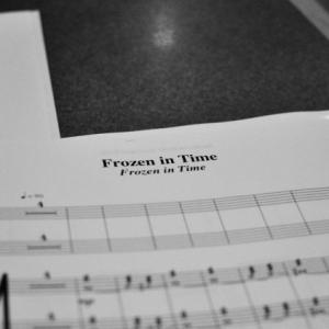 Sheet music from the up coming XBOX 360 game Frozen In Time Music composed by Daniel Sadowski