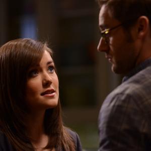 Still of Megan Boone and Ryan Eggold in The Blacklist 2013