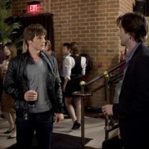 Still of Matt Lanter and Ryan Eggold in 90210 2008