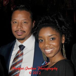 With Terrence Howard at the NY Red Tails Premiere