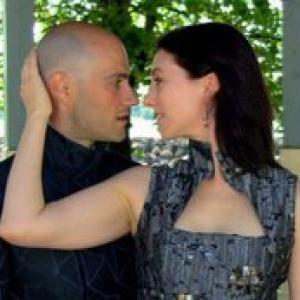 Macbeth (Kris Joseph) and Lady Macbeth (Kerry Ann Doherty) at the St Lawrence Shakespeare Festival.