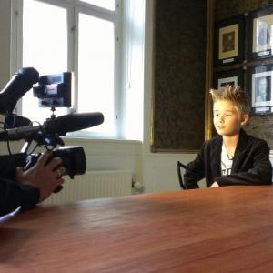 TV interview for Yousee November 2012