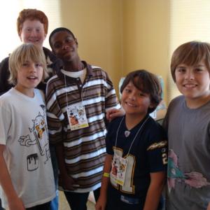 Heritage Day Parade, San Diego CA- CELEBRITY Stars Signing: (Suite Life of ZACK & CODY) Dylan Sprouse, Charlie Stewart, Jalani Ghafur, Adrian Schemm (The Don of Virgil Jr High), and Cole Sprouse