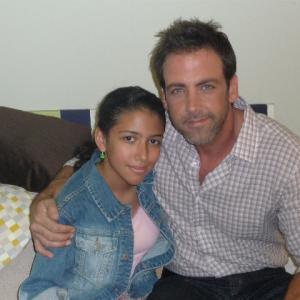 Caitlin Sanchez with Carlos Ponce