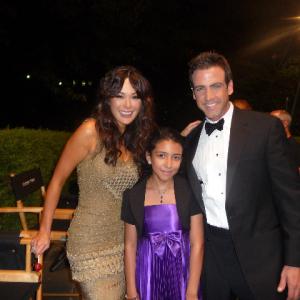 Caitlin Sanchez with Lindsay Price and Carlos Ponce