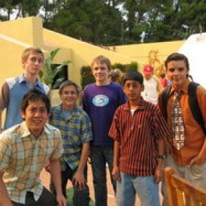The computer nerds on the set of Zoey 101