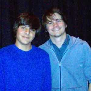 Sam Stone with Jason Ritter at The American Film Institute 2006