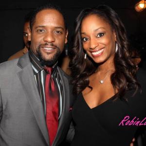Carla Fisher and Blair Underwood
