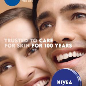 Valmike chosen as one of the new faces of Nivea celebrating 100 years of Nivea Worldwide campaign