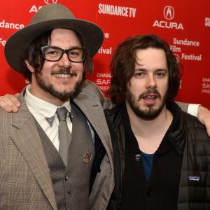 Edgar Wright and Corin Hardy at event of The Woods (2015)