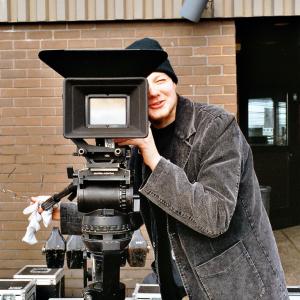Andreas Cyrenius on the set of Judith Lombas St Martins Tag