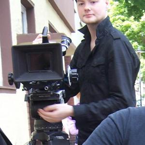 Andreas Cyrenius as DOP for a short in Hildesheim summer 2009.