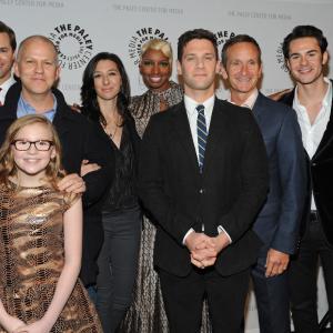 John Stamos, Ali Adler, Justin Bartha, Dante Di Loreto, Ryan Murphy, Andrew Rannells, Jayson Blair, Georgia King, NeNe Leakes and Bebe Wood at event of Nauja norma (2012)