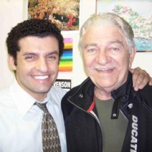 With Seymour Cassel on Without Borders Set