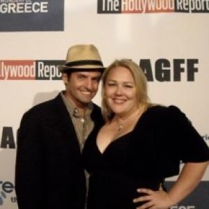 On the Red Carpet with Eva Tingley  The LA Greek Film Festival