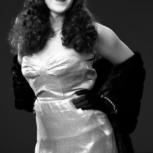Amy Powell as Elaine Nimble in The Francis Ellis Mysteries.