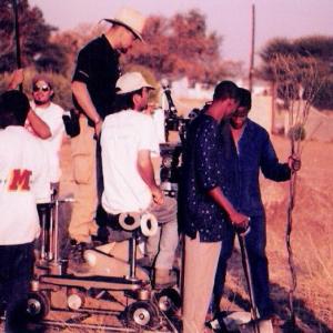 Shooting 'Hot Chilli'- 1998 Marking the 1st Featurette produced in country by indigenous artists. Proudly photographed by a 'Southside Chicago boy.'