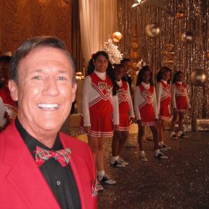 Playing Dick Clark hosting the Maria Carey Christmas special music video OH SANTA!
