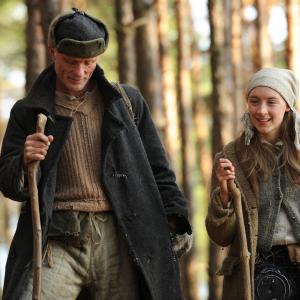 Still of Ed Harris and Saoirse Ronan in The Way Back 2010