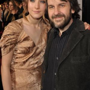Peter Jackson and Saoirse Ronan at event of The Lovely Bones 2009